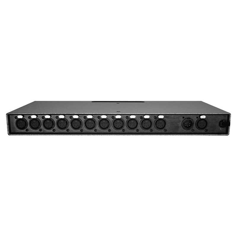 Professional DMX512 Splitter Amplifier - 8 Output Signal Booster For Stage Lighting